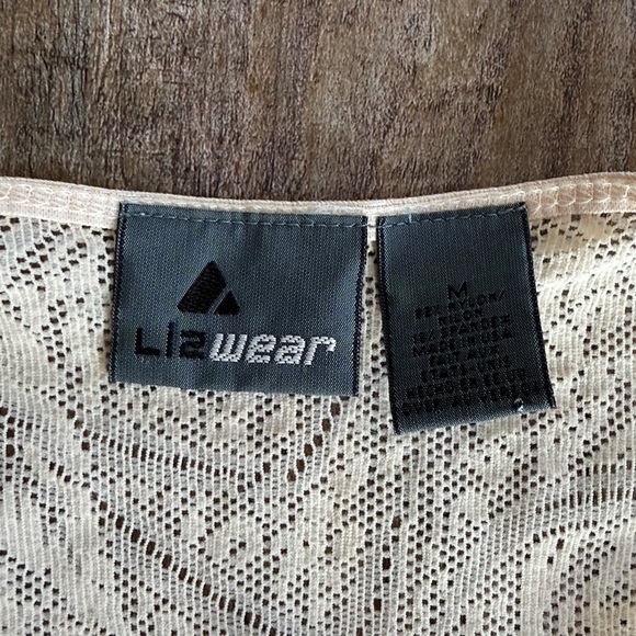 Lizwear | Scoop Neck Lace Bodysuit - Picture 2 of 9